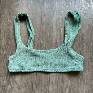 Youswim Mint Green Textured Bikini Top
